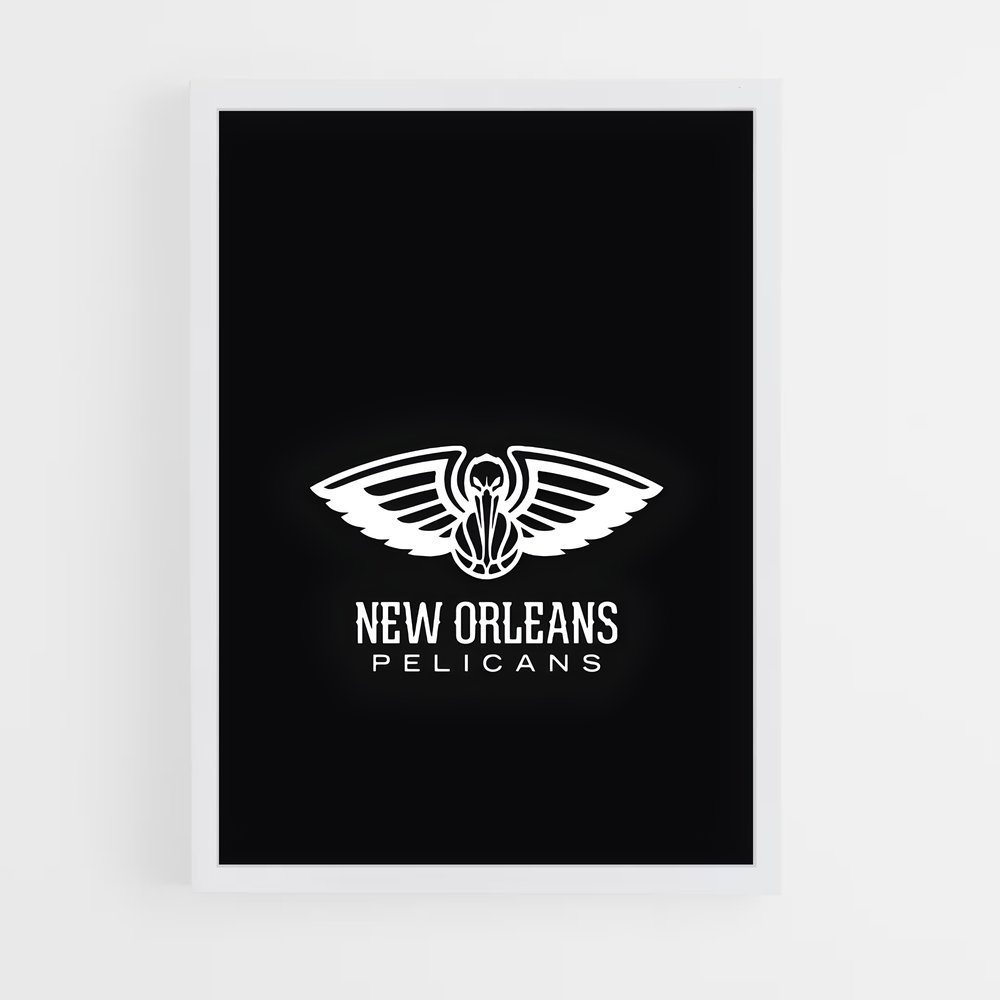 Poster Pelican Power – affiche Basketball (vue 3)